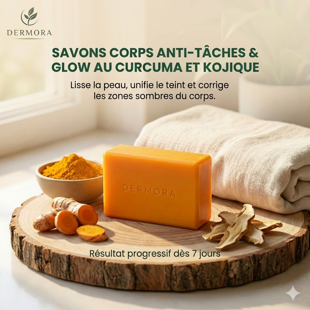 Savon Corps Anti-Taches & Glow (Curcuma + Kojic)